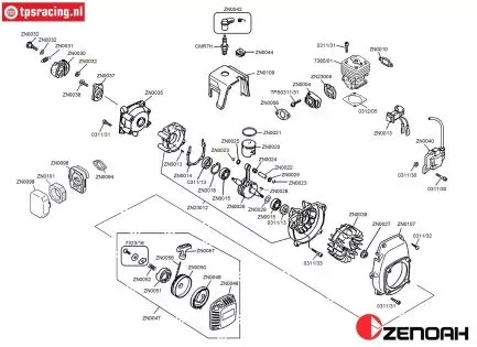 Zenoah G260 26 cc Motor Ersatzteilen