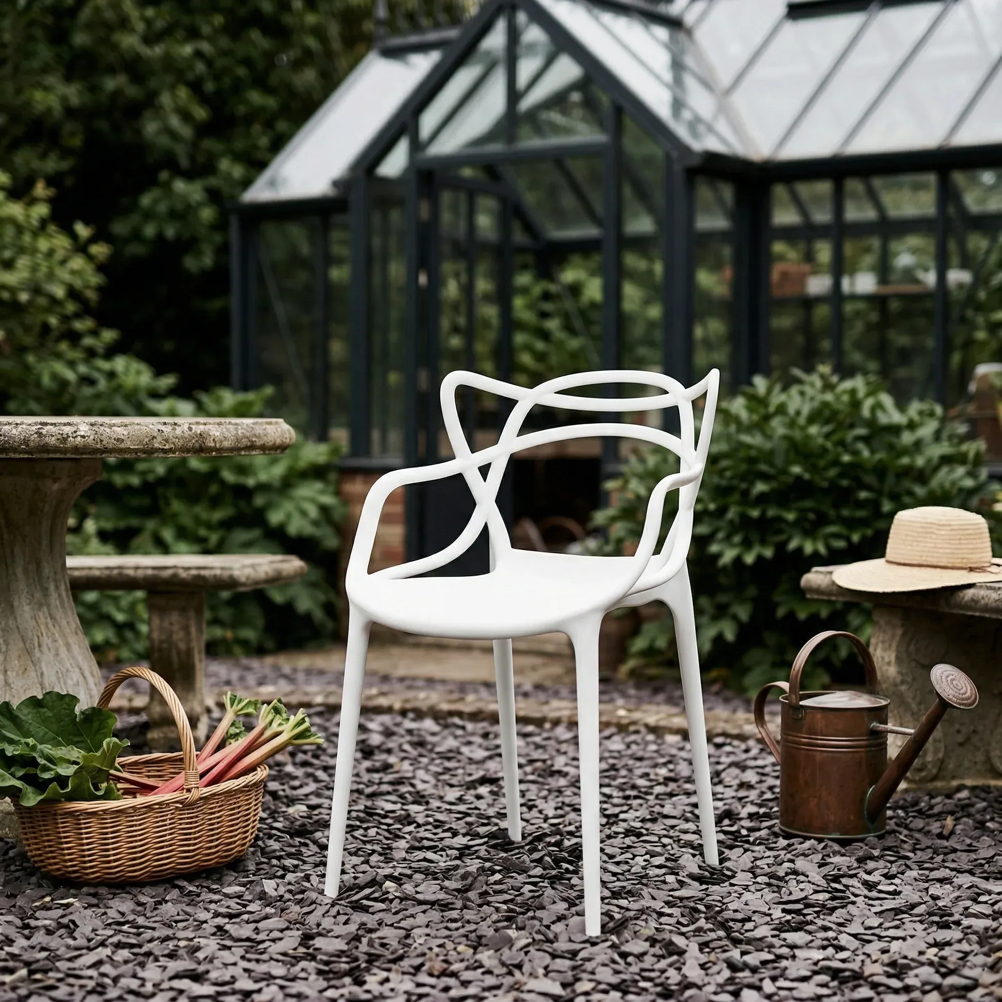 masters chair white