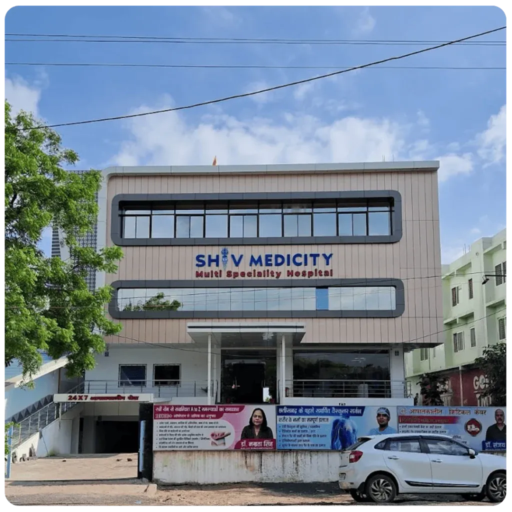 Critical care hospital in Bilaspur