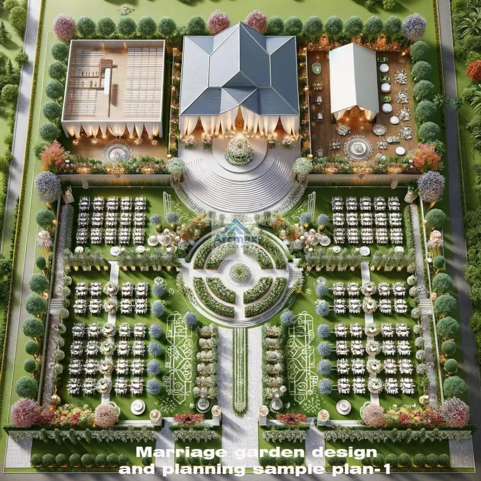 Marriage Hall Design Plans