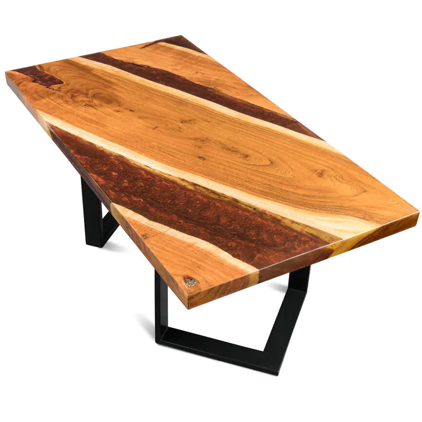 solid wood dining table